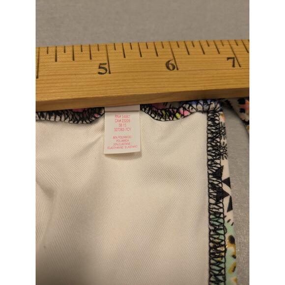 Victoria's‎ Secret Bikini Top Women's Large Boho Print String Y2K EUC - Picture 6 of 14